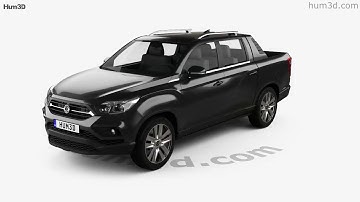 SsangYong Rexton Sports 2021 3D model by 3DModels.org