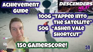 Descenders Next — 2 ACHIEVEMENTS GUIDE: Tapped Into The Satellite &amp; Ashen Vale Shortcut