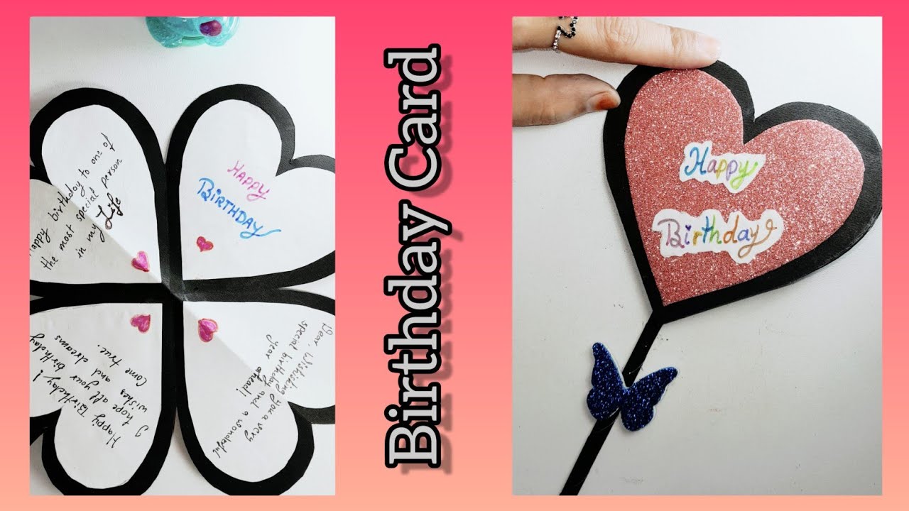 DIY Heart Shape Birthday Card Birthday Card Banana Sikhe Sirf 5 diy-heart-shape-birthday-card-birthday-card-banana-sikhe-sirf-5