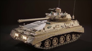 WAR TANK (GAME ASSET)