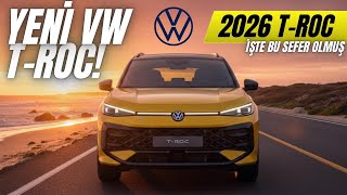 📢2026 T-Roc TANITILDI! Volkswagen’in Bu Tasarımı Herkesi ŞAŞIRTTI!