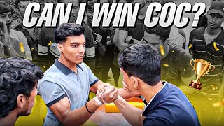 "Can I win COC Arm Wrestling Title" | South Delhi Competition |
