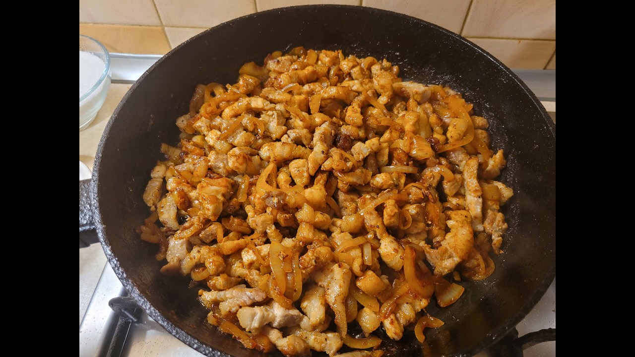 Свиная поджарка - ПРАВИЛЬНЫЙ РЕЦЕПТ!