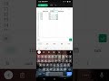 DAY 1 CONTD: BEST EXCEL TUTORIAL ON MOBILE PHONE. @wiztech hub