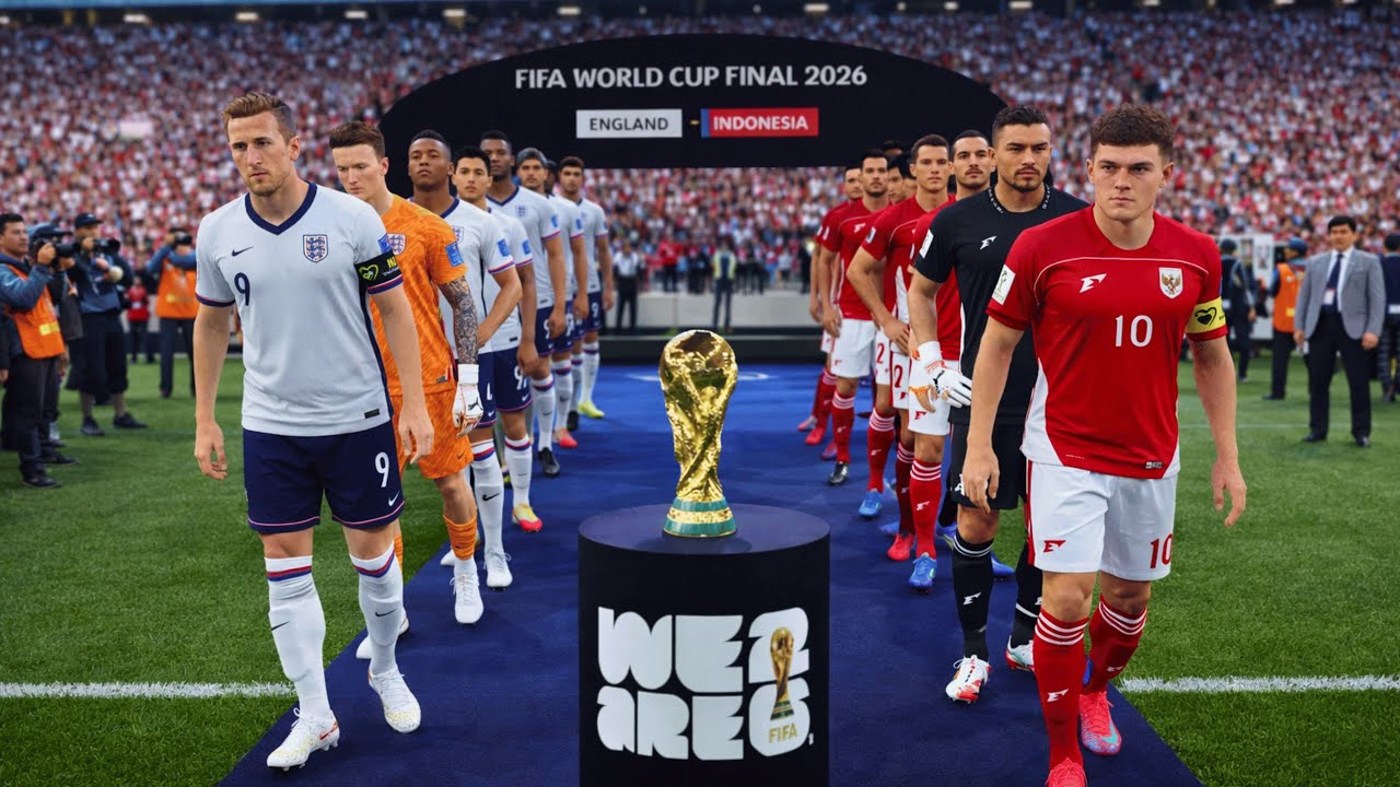 FINAL TERGILA! KANE KETEMU GARUDA DI FINAL PIALA DUNIA 🔥 INDONESIA vs ENGLAND | PES 2021