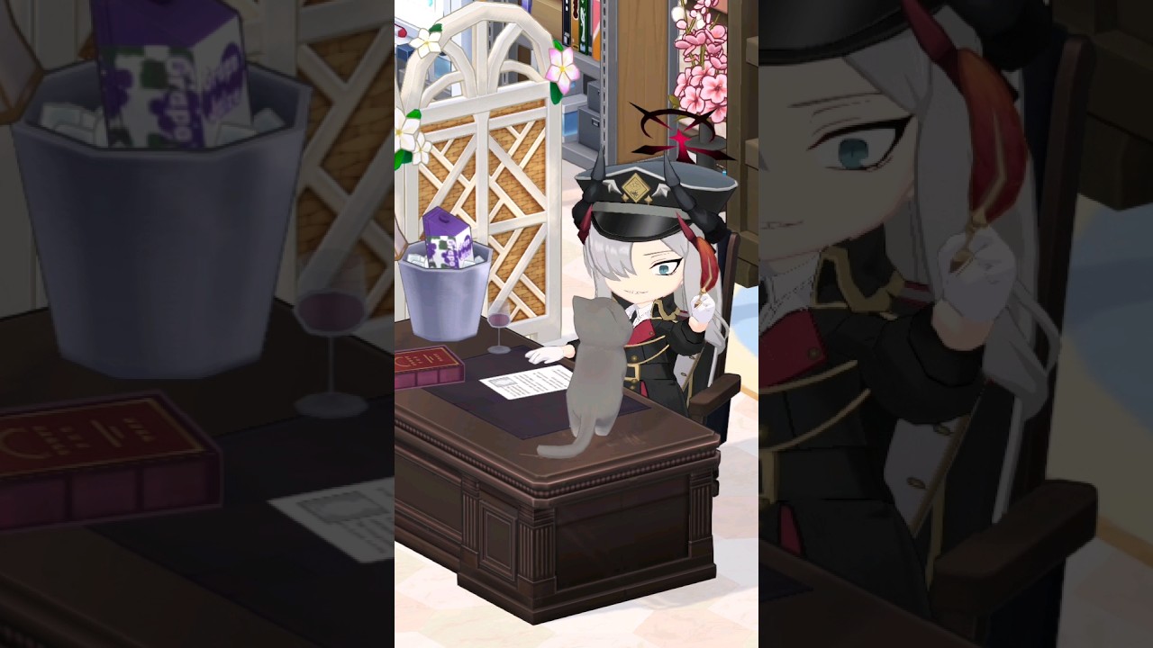 [Blue Archive] Hanuma Makoto Cage Animation