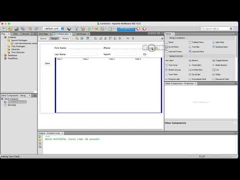 Java | Playing In Netbeans | Get Values From Table and Display In text Fields