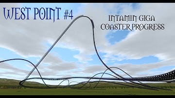 West Point | NoLimits2 Park | Part 4 | Intamin Giga Coaster Progress