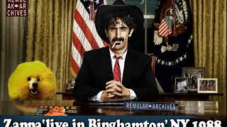 Zappa &quot;When The Lie&#39;s So Big + Jesus Thinks You&#39;re A Jerk&quot; in Binghamton &#39;88 (Audio Bootleg)