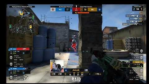 Aleksib amazing clutch 1vs3