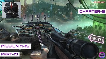 Hitman Sniper Gameplay Walkthrough Part-19 | Gameplay Chapter-5 :- Mission 11-15 (Android/iOS)