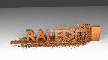 Wood chipping text animation/ Raj Editz