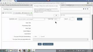 Florida Courts E-Filing Portal - Appellate - Existing Case - Case Information