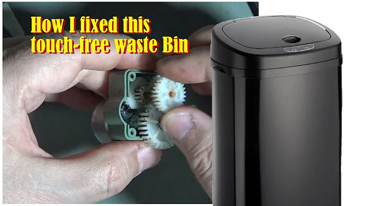 How I Fixed a  Touchless  waste bin #0113