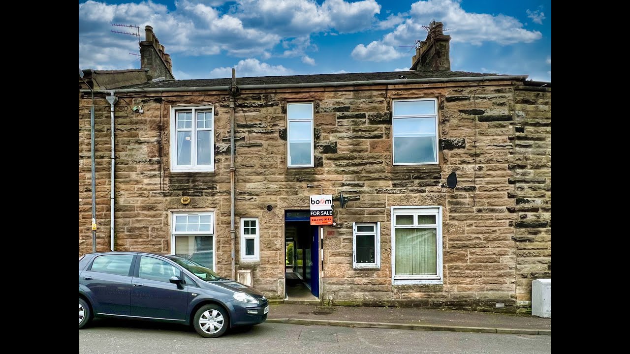 Beith. Impressive Two-Bedroom Terraced Home Set Within Sought-After Beith Locale.