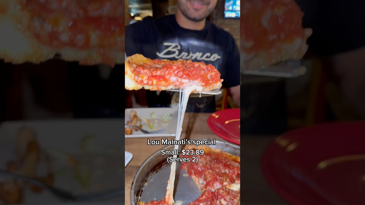 Lou Malnati’s #chicagofood #pizza #wings #foodreview