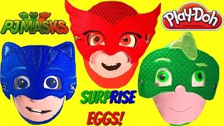 Huge Pj Masks Play Doh Surprise Eggs