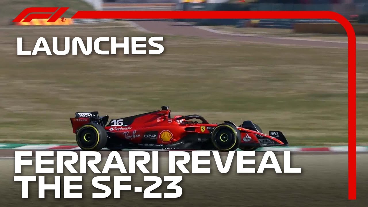 Ferrari Hit The Track With The New SF-23 At Maranello! F1 Launches 2023