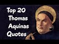 Top 20 Thomas Aquinas Quotes Author of "Summa Theologica"