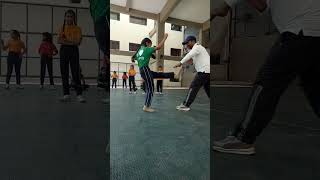 DY Patil International School fight practice