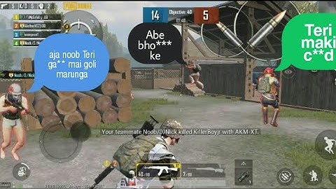 😔Random Conqueror Toxic Girl Call me Noob and I challenge for Tdm Room 1vs3/PUBGMOBILE