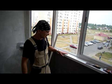 Как закрепить подоконник к пластиковому окну на балконе