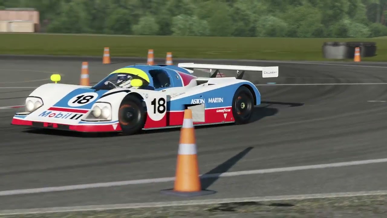 1989 Aston #18 Aston Martin AMR1 Top Gear Lap