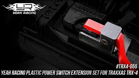Construction Process | Yeah Racing Plastic Power Switch Extension Set for Traxxas TRX-4 & TRX6