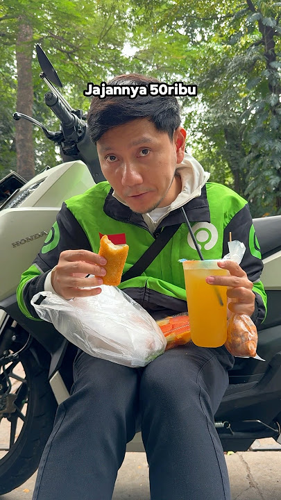 Inget banget awal-awal ngojol kayak begini karena belom tahu cara mainnya, HIDUP JAJAN! HIDUP UMKM!