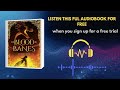 Of Blood &amp; Banes Audiobook | Dark Fantasy Story That Will Hook You Instantly