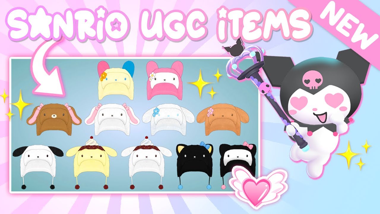 New SANRIO Roblox UGC Items