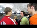 Larry and Tommy run 1500m race on Februrary 11, 2012 at Lions Dome