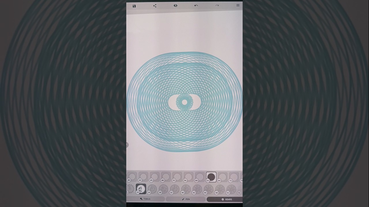 Spirography art challenge 
