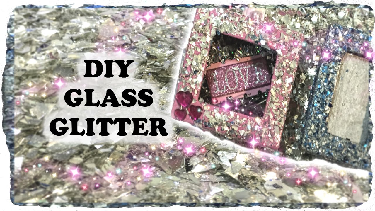 How to Apply German Glass Glitter 