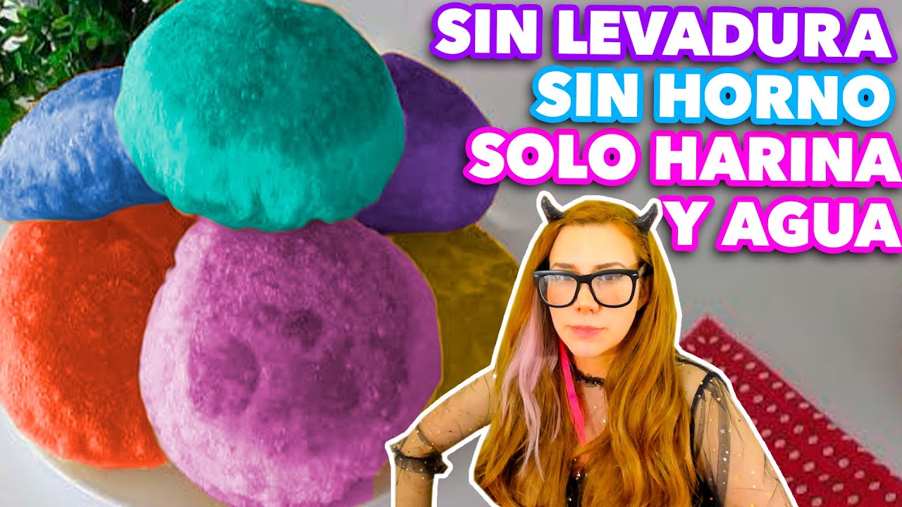 ¡PANES QUE SE HINCHAN COMO GLOBOS! 🎈SOLO HARINA Y AGUA ¡SIN HORNO SIN LEVADURA! EXPECTATIVA/REALIDAD