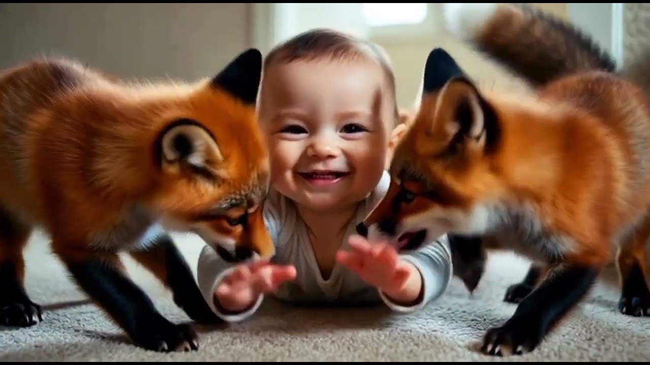 Cutest Thing on the Internet Today 🍼🦊