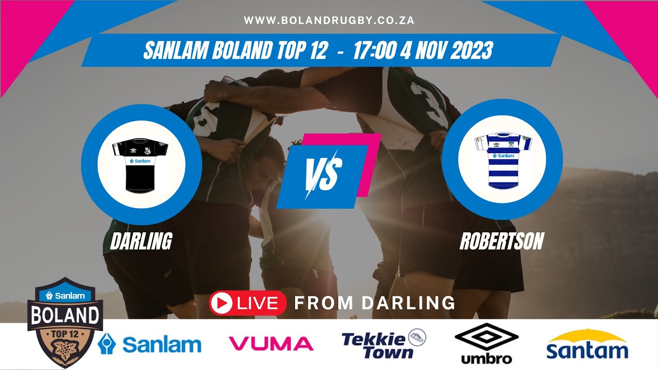 Darling vs Robertson Town RFC | Sanlam Boland Top 12