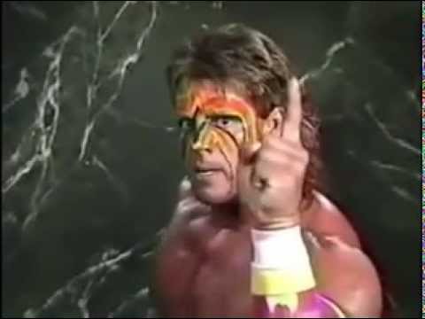 Ultimate Warrior S Wrestlemania 7 Promo 