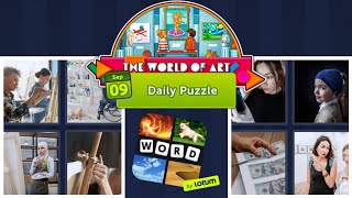 4 Pics 1 Word Daily Puzzle September 9, 2022 The World of Art screenshot 5