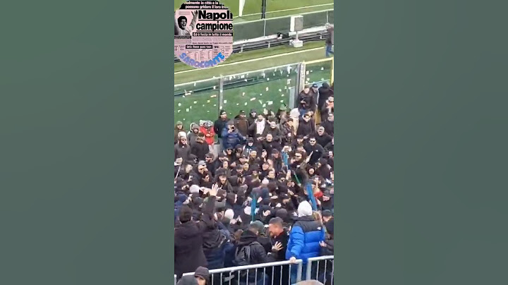 Atalanta Napoli  tifosi impazziti a fine partita💙💙💙