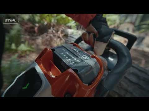 The STIHL ALLPRO Battery System: More peak power for extra tough jobs.​