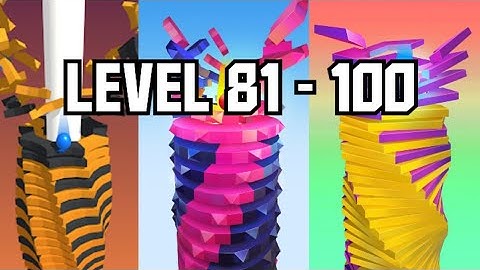 Stack Ball Max Gameplay | Drop Stack Ball All Parts | Stack Ball Gameplay