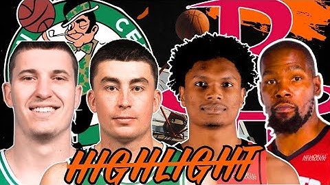 Celtics VS Rockets | Payton Pritchard & Baylor Scheieman VS Amen Thomson & Kevin Durant
