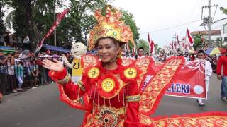 Karnaval Peringatan HUT RI ke 71 tahun 2016
