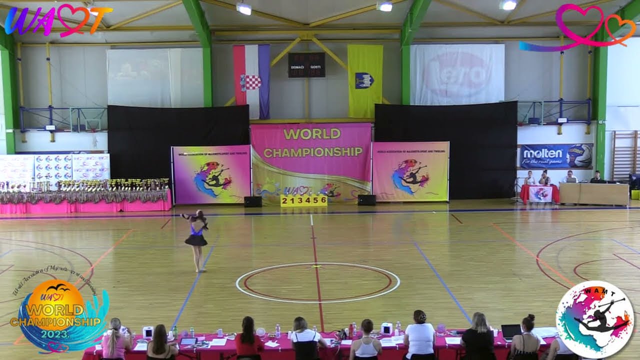 Mace Junior Solo- Vita Šakić- Halubajske mažoretkinje, Croatia