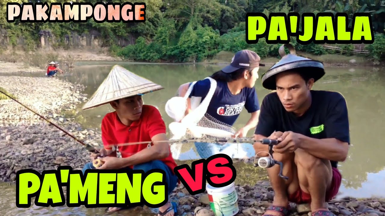 Pemancing vs penjala | video lucu Bugis | pakamponge