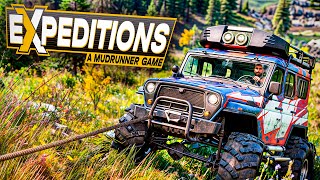 Первый взгляд на Игру! - Expeditions: A MudRunner Game