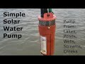 Easy Solar Powered Water Pump