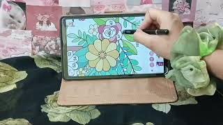 iPad relaxation 💕✨ color with me | apple pencil asmr | art coloring app | iPad drawing