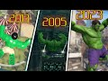 EVOLUTION OF HULK FALLING DOWN IN GAMES 2005 - 2023